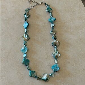 Turquoise Shell Necklace